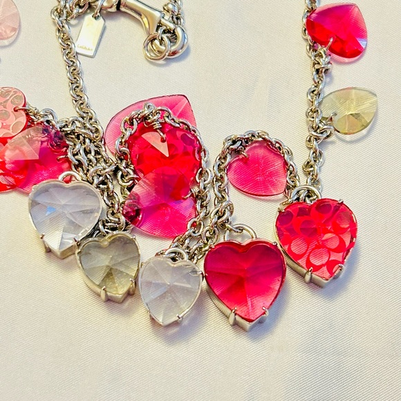 💰SOLD💰NWOT Coach Heart Charm Necklace - Picture 9 of 16